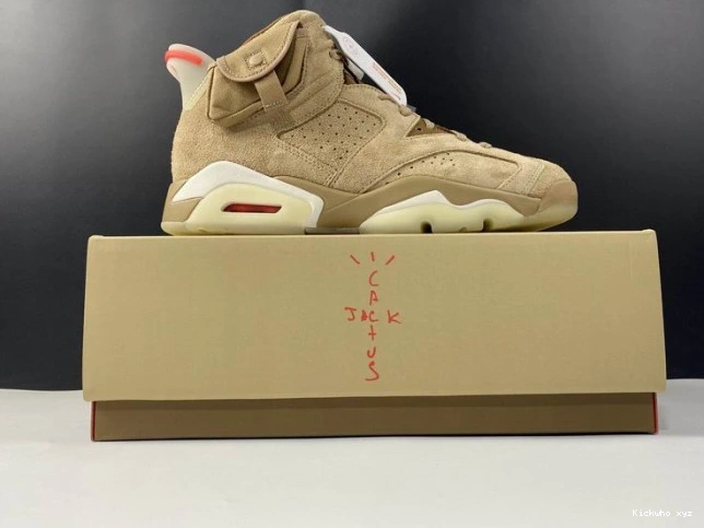 Travis Jordan Scott British Retro DH0690-200 Air Khaki 6 0812